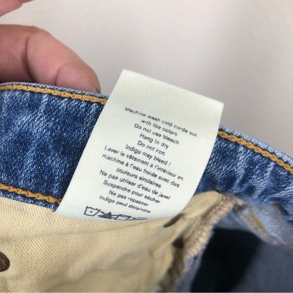 Rag & Bone Dre Low-Rise Slim Boyfriend Jeans Distressed Dobbie Wash 27 - Picture 11 of 11